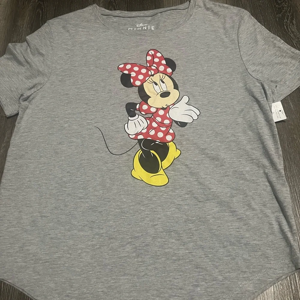 Disney Minnie Mouse Short Sleeve Tee - Picture 1 of 8